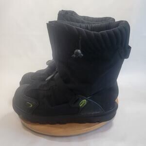 Neos Overshoe Boots Sneakers Shoes Mens size 9 Large Black Black